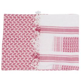 Shemagh Scarf Red + White