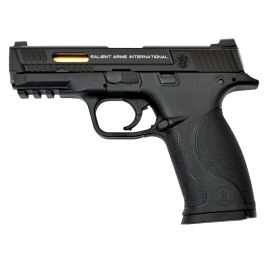 SAI EMG Smith & Wesson M&P9 Custom Black 6mm Airsoft Gas Blow Back Pistol RIF GBB Discontinued