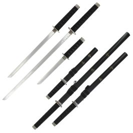  Samurai Sword Set with Display Stand 3pc 347