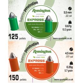 Remington Express Lead Free Pellets