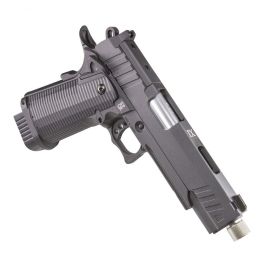 Secutor Ludus XI Silver Hi-Capa 5.1 6mm Gas Blowback Co2 Pistol RIF Discontinued