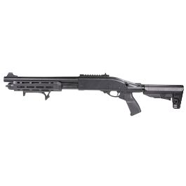 Secutor Velites Invicta G-V Black 6mm Airsoft Gas Powered Shotgun RIF
