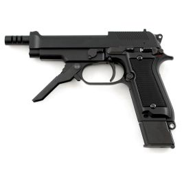 SI93 Beretta M93 Style 6mm BB Gas Blow Back Pistol RIF Discontinued