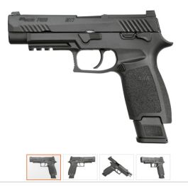 Sig Sauer Pro Force P320 M17 Gas Blow Back Airsoft Pistol - Black