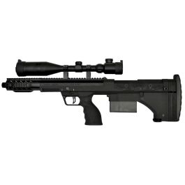 Silverback SRS A1 Covert 16″ Black Pull Bolt Left Handed 2018 Model 6mm Airsoft Bolt Action Sniper Rifle RIF Discontinued