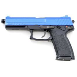 ASG MK23 6mm Airsoft Gas Non-Blowback Blue Pistol Two Tone