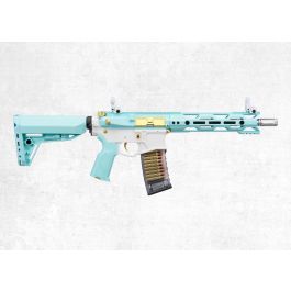 G&G CM16 Stealth 556 Airsoft Rifle - Macaron Blue