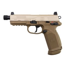 Tokyo Marui FNX-45 Tan Gas Blowback 6mm Pistol RIF