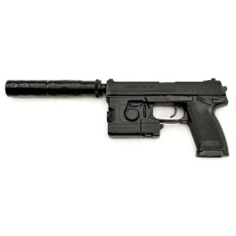 Tokyo Marui Socom MK23 Upgraded With TDC And MapleLeaf 133mm Crazy Jet Barrel 6mm Airsoft Gas Non-Blowback Pistol RIF