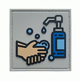 TPB Wash Your Hands With Sanitiser PVC Patch 