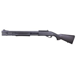 Golden Eagle M870 Long V2 Tri-Shot Black 6mm Airsoft Gas Shotgun 8872
