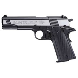 Umarex Colt 1911 Dark Ops Black and Brushed Nickel .177 Pellet Co2 Air Pistol Discontinued