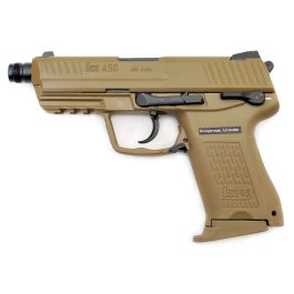 H&K HK45c Tan 6mm Airsoft GBB Pistol RIF Discontinued