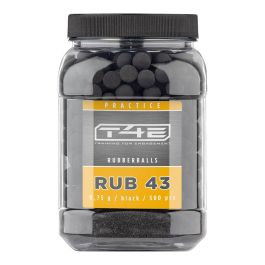 Umarex T4E Practice RUB43 .43 Cal Rubber Balls - 500pcs