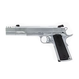 Vorsk VP-X Chrome 6mm Gas Blow Back Airsoft Pistol RIF