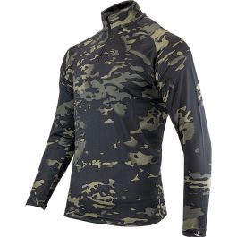 Viper Mesh-Tech Armour Top Black Vcam