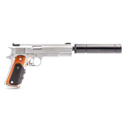 Vorsk VX-9 6mm Gas Blow Back Airsoft Pistol Silver And Black
