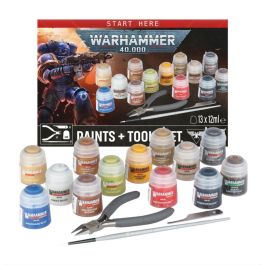 Warhammer 40000 Paint And Tools Starter Set - 60-12