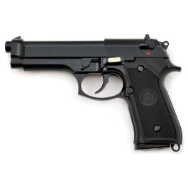 WE Beretta M92 Gen 2 With Case Black 6mm Airsoft Gas Blow Back Pistol RIF Discontinued