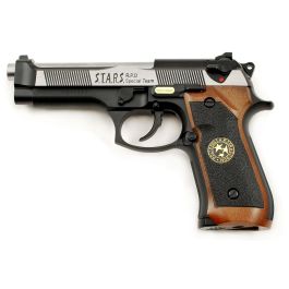 WE Biohazard Samurai Edge Two Tone Slide Semi/Fully Auto M92 6mm Gas Blow Back Pistol RIF GBB