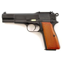 WE Browning High Power Style 6mm Airsoft Gas Blow Back Pistol RIF GBB
