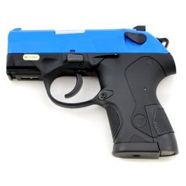 WE Bulldog EX-S Px4 Custom Compact 6mm Airsoft Gas Blow Back Pistol Blue Two Tone GBB