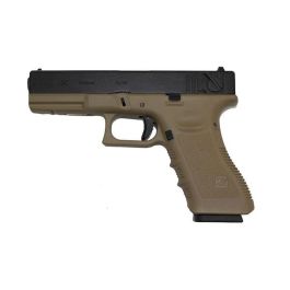 WE EU18c Gen 4 Tan 6mm Airsoft GBB Pistol RIF 