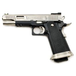 WE Force Hi-Capa 5.1 T-Rex Silver Slide 6mm Airsoft Gas Blow Back Pistol RIF GBB