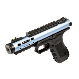 WE Galaxy G Series 6mm GBB Airsoft Pistol Blue Discontinued