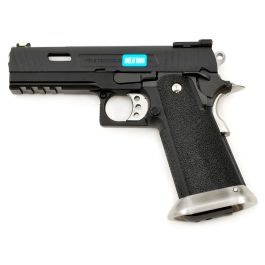 WE Force Hi-Capa 4.3 Allosaurus Black Slide 6mm Airsoft Gas Blow Back Pistol RIF GBB