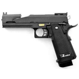 WE Hi-Capa Dragon 5.1 A Black 6mm Airsoft Gas Blow Back Pistol RIF GBB