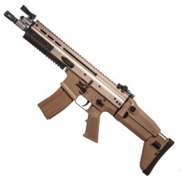 WE MCR-L Scar-L Gas Blow-Back Airsoft Rifle - Tan