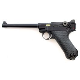 WE P08 Luger Medium 6mm Airsoft Gas Blow Back Pistol RIF