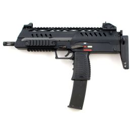 WE SMG8 6mm Airsoft Gas Blow Back MP7 Styled Submachine Gun RIF