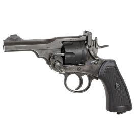 Webley MKVI Police 4″ Revolver Battlefield Finish .22 Pellet Co2 Air Pistol