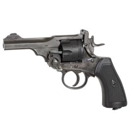 Webley MKVI Police 4″ Revolver Battlefield Finish .177 Pellet Co2 Air Pistol