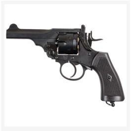 Webley MKVI .455 4 Inch Police .177 Air Pistol - Black