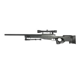 Well MB01 L96 Spring Sniper Rifle Bundle with Upgraded Steel Parts