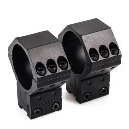 Wulf 34 mm Tube Dove Tail 2 Piece Scope Mounts