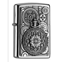 Zippo Pocket Watch Lighter Z2004742 Discontinued