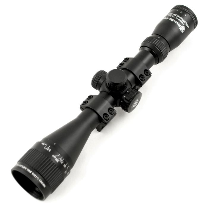 Nikko Stirling 3-9x40 IR AO Scope With Mounts