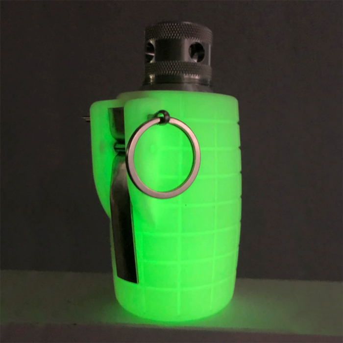 S.W.A.T V.T.G Timed Blank Firing Glow in the Dark Airsoft Grenade Green