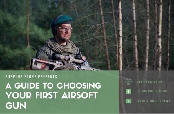 A Guide to Choosing Your First Airsoft Gun