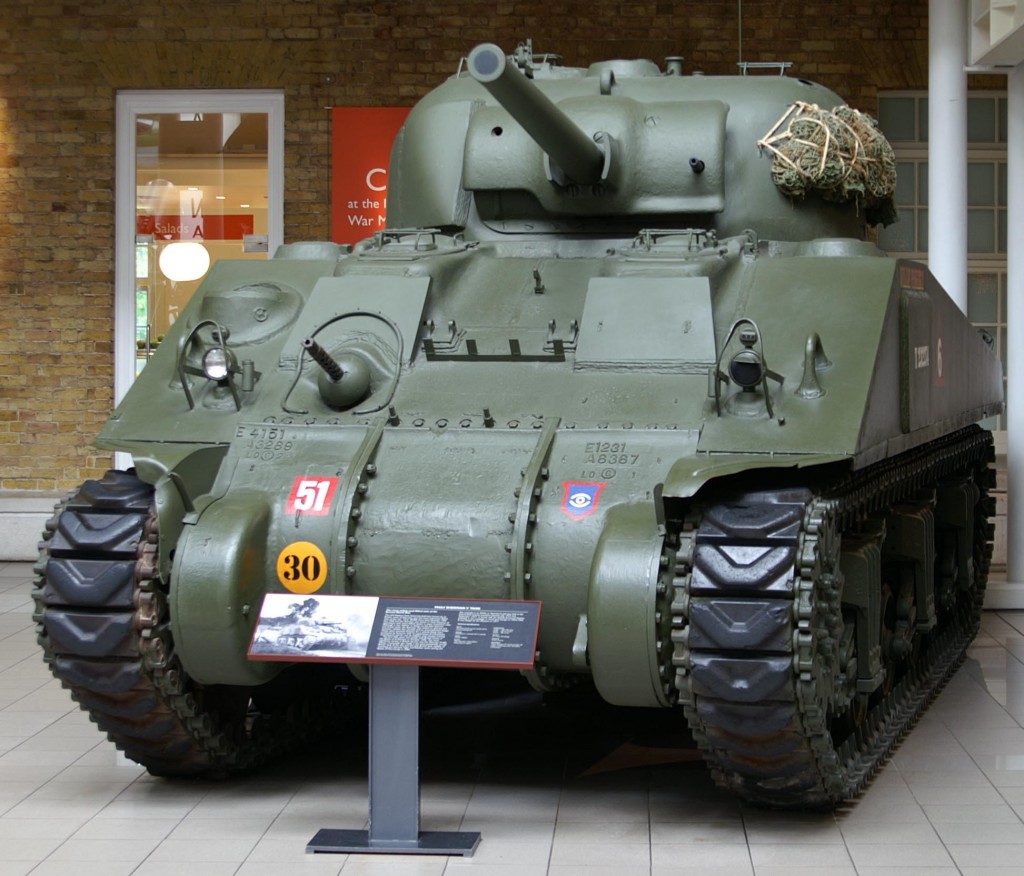 Full size version of the Sherman Tank – Surplus Stores