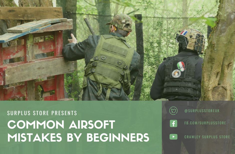 10 Common Airsoft Mistakes by Beginners