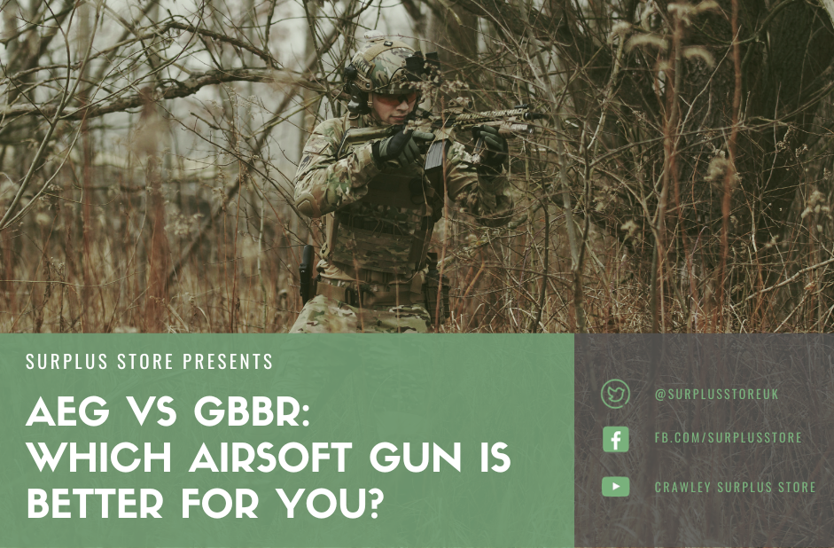 AEG vs GBBR: Which Airsoft Gun is Better For You?