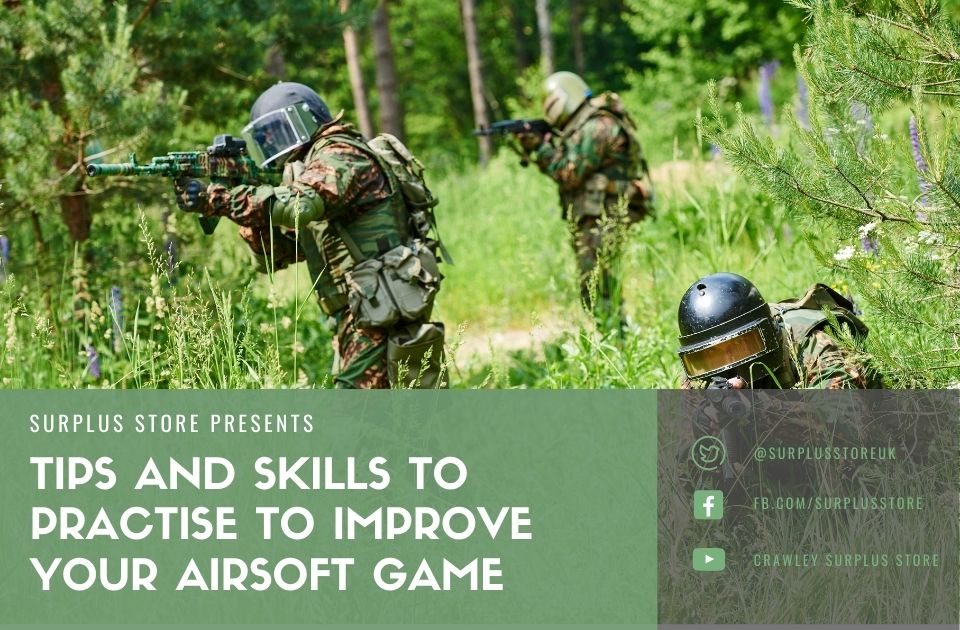 Tips and Skills to Practise to Improve Your Airsoft Game