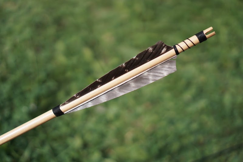 Close up of an arrow