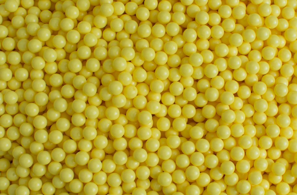 Yellow BB pellets