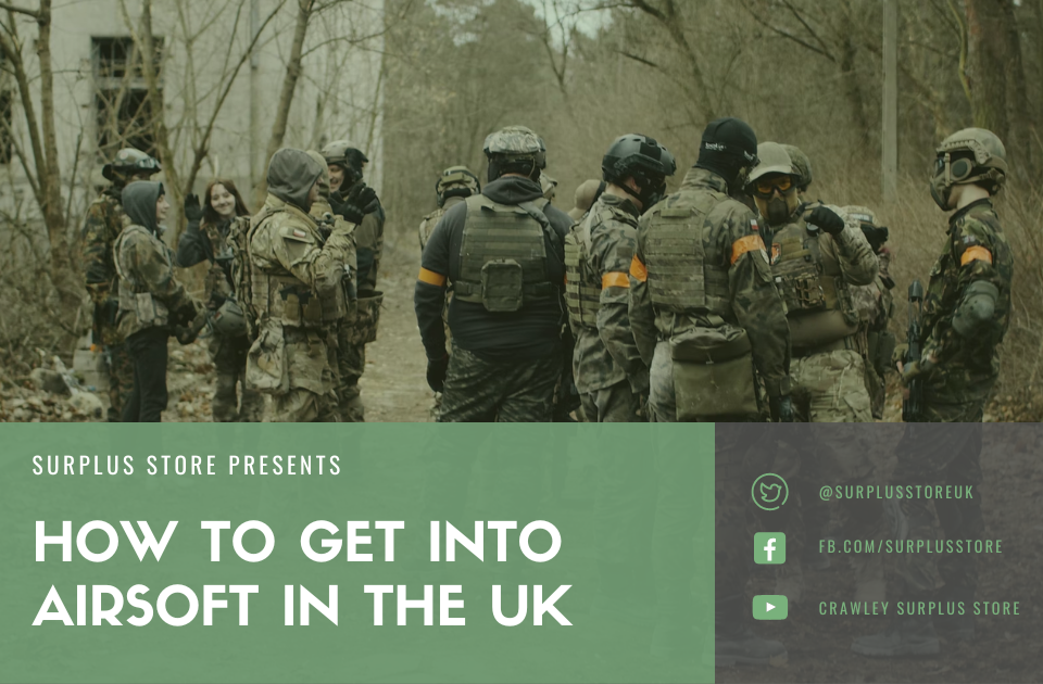 How to Get into Airsoft in the UK Surplus Store